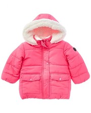 Kensie Girl Sherpa Collar Quilted Puffer Jacket Pink 4