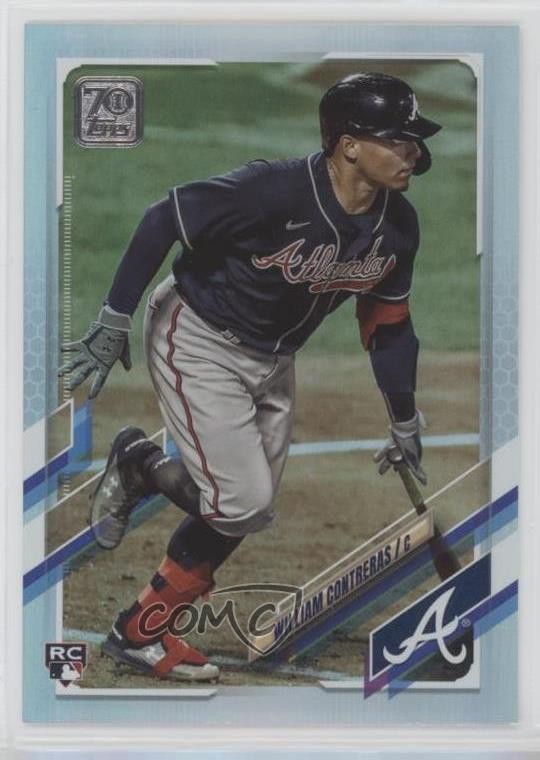 2021 Topps Rainbow Foil William Contreras #390 yk0