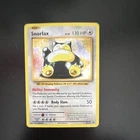 Pokémon TCG Snorlax XY179 Holo Promo 2016 Card