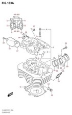 Suzuki Genuine ATV Nut LT-A500XPZ L2-L9 M1-M6 Engine 08319-3108A-000