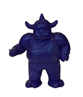 Muscle men Mattel M.U.S.C.L.E wrestling figure Kinnikuman #32 Kington Pig PURPLE