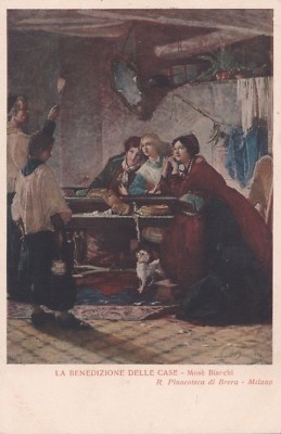 ART - Moses Bianchi - The Blessing of Houses - Pinacoteca di Brera, Milan