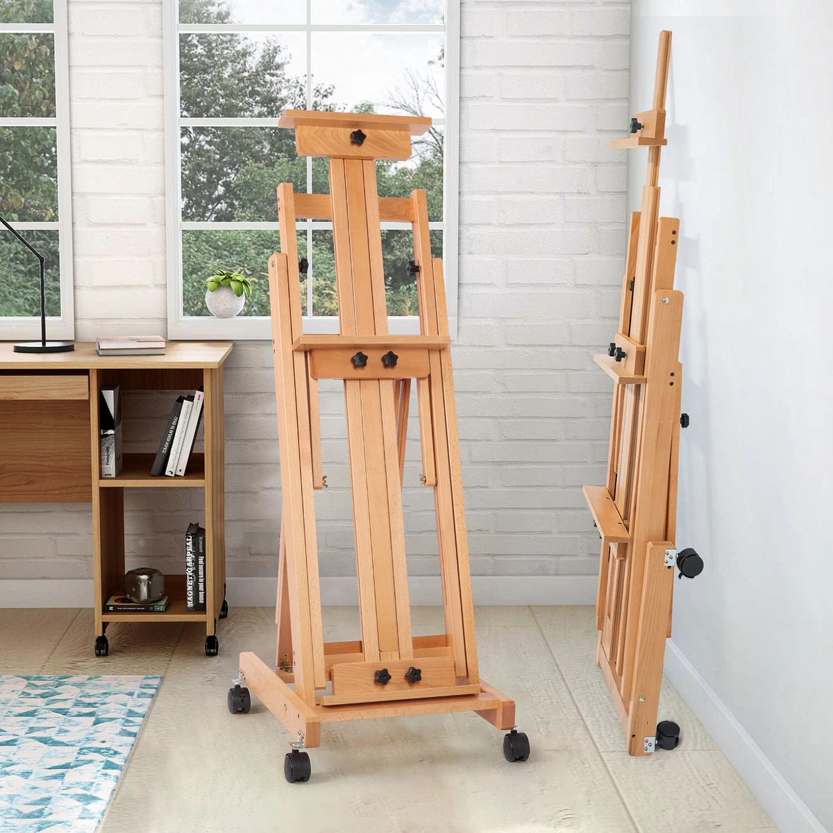 Staffelei Holz Groß Atelierstaffelei / Studio-Staffelei: Unterschiede Und Preisvergleich Staffelei Holz Standstaffelei