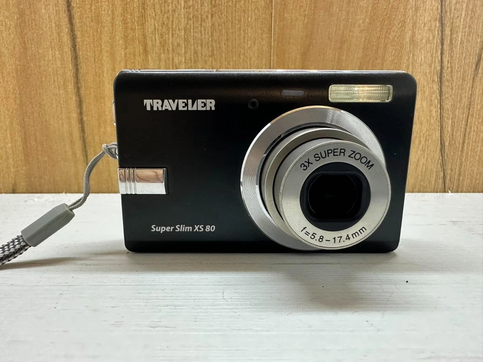Traveler Superslim XS80 Komplettpack Digitalkamera Made in Germany 8 MP Supra Foto - Bild 3 von 4