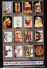 AJMAN MINI SHEET. REDUCED! TUTANKHAMEN. AS REC'D FREE POST