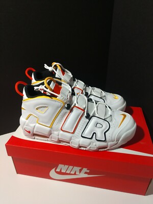 Nike Air More Uptempo White University Gold Raygun DD9223-100