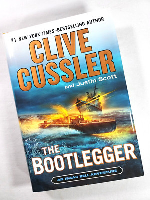 The Bootlegger by Clive Cussler & Justin Scott - Double Signed 1st Edition