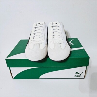 Size 8.5 - Puma Speedcat Shield White Black Vapor Grey for sale