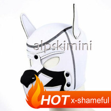Puppy Play Hood Masks Removable Pup Couples Games Foreplay