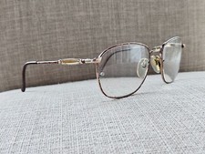 Vintage Eyeglasses Frame LAURA ASHLEY TOPAZ Glasses Gold Tone Eyewear Frame only