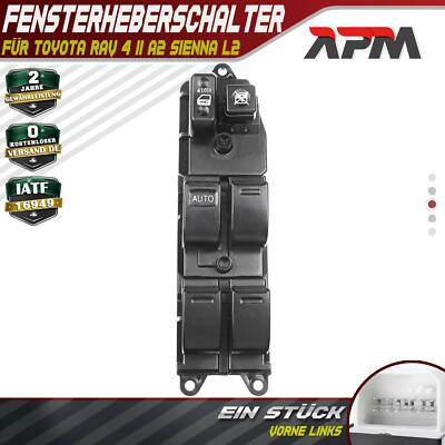 Fensterheberschalter Vorne Links für Toyota RAV 4 II A2 Sienna L2 8482012480