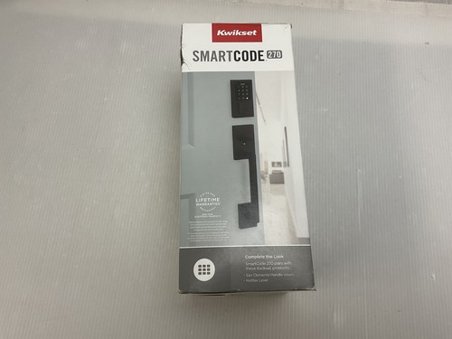 Kwikset SmartCode 270 Touchpad Electronic Lock - Matte Black 992700-005 **NEW** - Picture 3 of 4