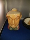 Rare Heritage China Ezra Brooks Stan Laurel decanter (empty), hallmarked — photo 6