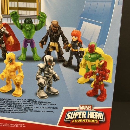 New Playskool Marvel Super Hero Adventures Ultimate Super Hero Set 10-Pack - Bild 8 von 18