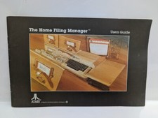 The Home Filing Manager -manual only- Atari 400/800/XL/XE/XEGS