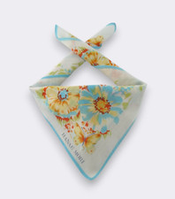 Vintage Hanae Mori Handkerchief Neckerchief Bandana Pocket Square Gift