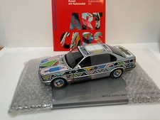 1/18  BMW Art Car 525i E34 Esther Mahlangu Minichamps Dealer Very rare 