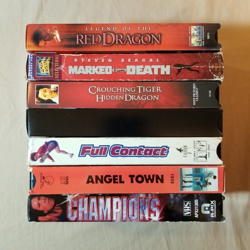 Martial Arts KickBoxing Street Extreme Fighting MMA 7 VHS Video Lot Ninja Karate - Picture 4 of 12