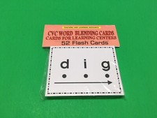CVC Word Blending Cards Phonics - 52 Activity Cards