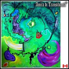 original art surrealist abstract painting colors important artist large artwork