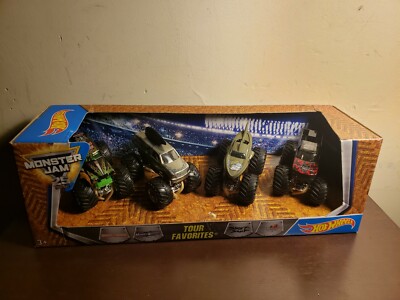 Hot Wheels モンスタージャム ツアーフェイバリット 25周年記念 NIB HOT WHEELS MONSTER JAM TOUR FAVORITES. 25 ANNIVERSARY EDITION