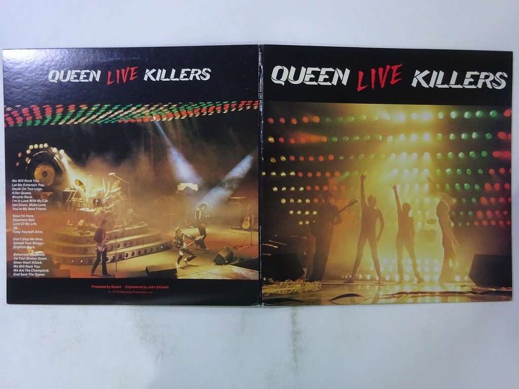 国内盤 QUEEN/LIVE KILLERS/ELEKTRA P5567E LP Queen Live Killers Elektra P-5567~8E Japan VINYL LP | eBay