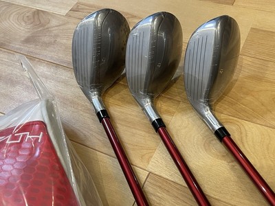 TaylorMade Stealth 2 HD Ladies Hybrid set 4U, 5U, 6U / TENSEI RED 