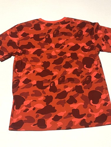 A Bathing Ape (BAPE) Red Camo T-Shirt XXL (Fits like a L) - Picture 2 of 8