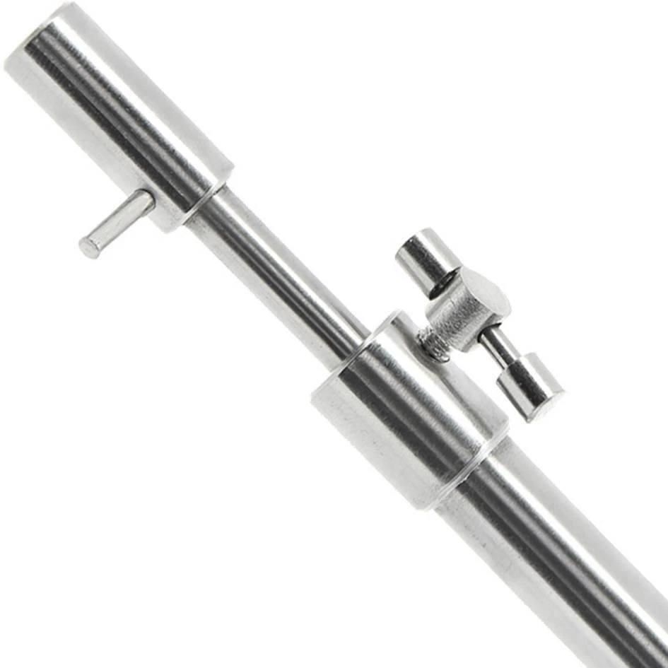 6 x New Solid Stainless Steel Bank Sticks 70-125cm Carp fishing Tackle T BAR NGT - Image 2 of 3