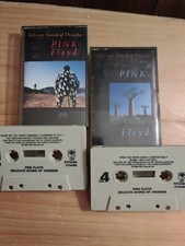Pink Floyd live 1988 Delicate Sound of Thunder cassette tapes, 15 live songs 