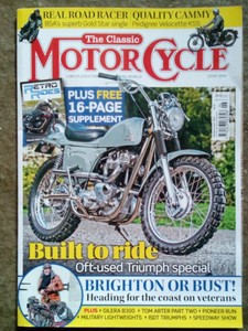 The Classic Motorcycle Jun19 Triumph Bsa Gold Star Velocette Kss Brighton Ebay