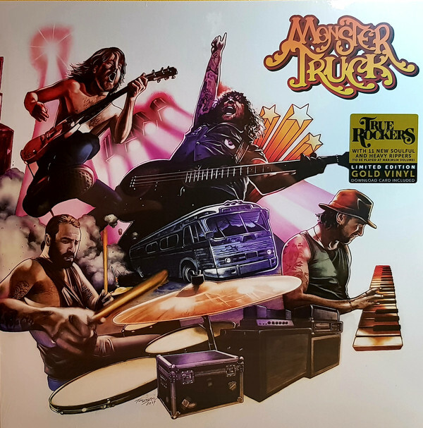 Monster Truck True Rockers Vinyl LP Colorato (Gold Vinyl) Nuovo