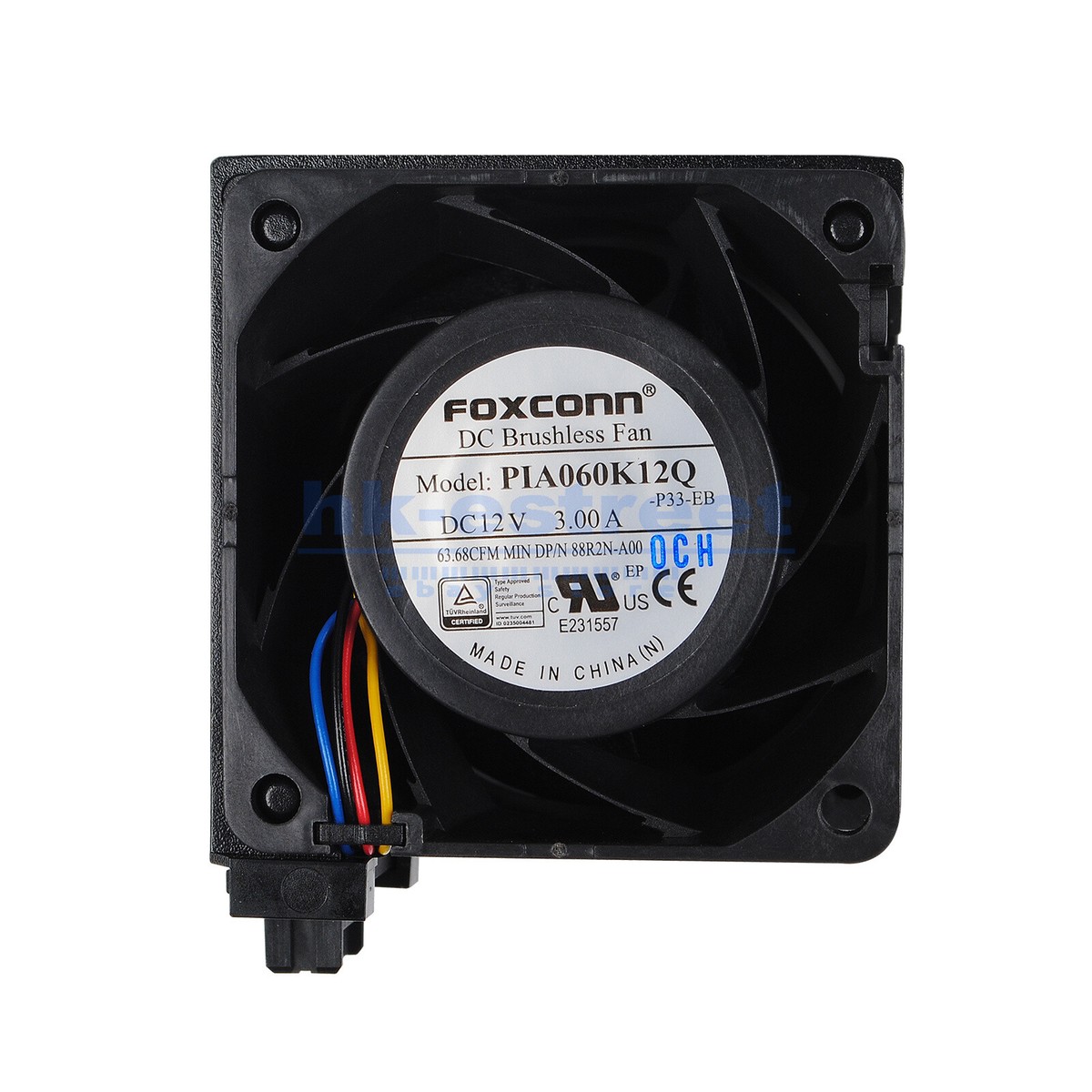 DC12V 3A High Performance Silver Grade Fan for Dell R750 DC12V 3A High Performance Silver Grade Fan for Dell R750