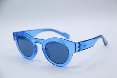 NEW ADIDAS AOG005.022.000 COL 03 804 CRYSTAL BLUE AUTHENTIC SUNGLASSES 46-25