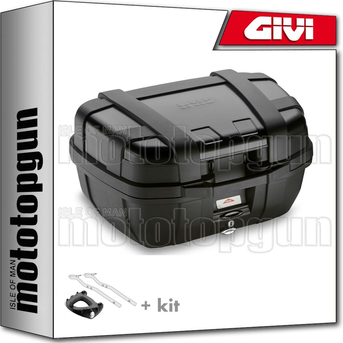 GIVI TOPCASE TREKKER BLACK LINE TRK52B + TRA?GER KAWASAKI GIVI TOPCASE TREKKER BLACK LINE TRK52B + TRA?GER KAWASAKI