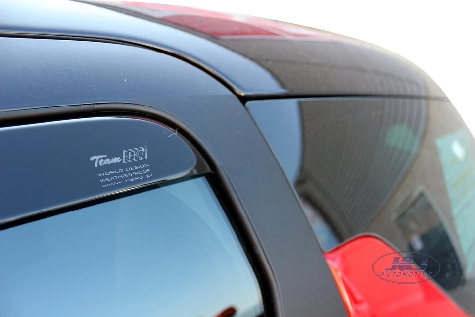 Deflectores de viento para Citroen DS3 2010-Up juego de 2 puertas tintado Heko - Imagen 3 de 4