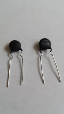 2 STÜCK NTC 10D-9 THERMISTOR WIDERSTAND TEMPERATURSENSOR
