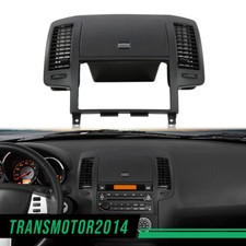 Fit For 2005 2006 Nissan Altima Black Radio Bezel Dash Storage Cubby Vents New Fit For 2005 2006 Nissan Altima Black Radio Bezel Dash Storage Cubby Vents New