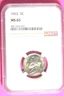 1963 5C MS 65 NGC JEFFERSON NICKEL #B33940