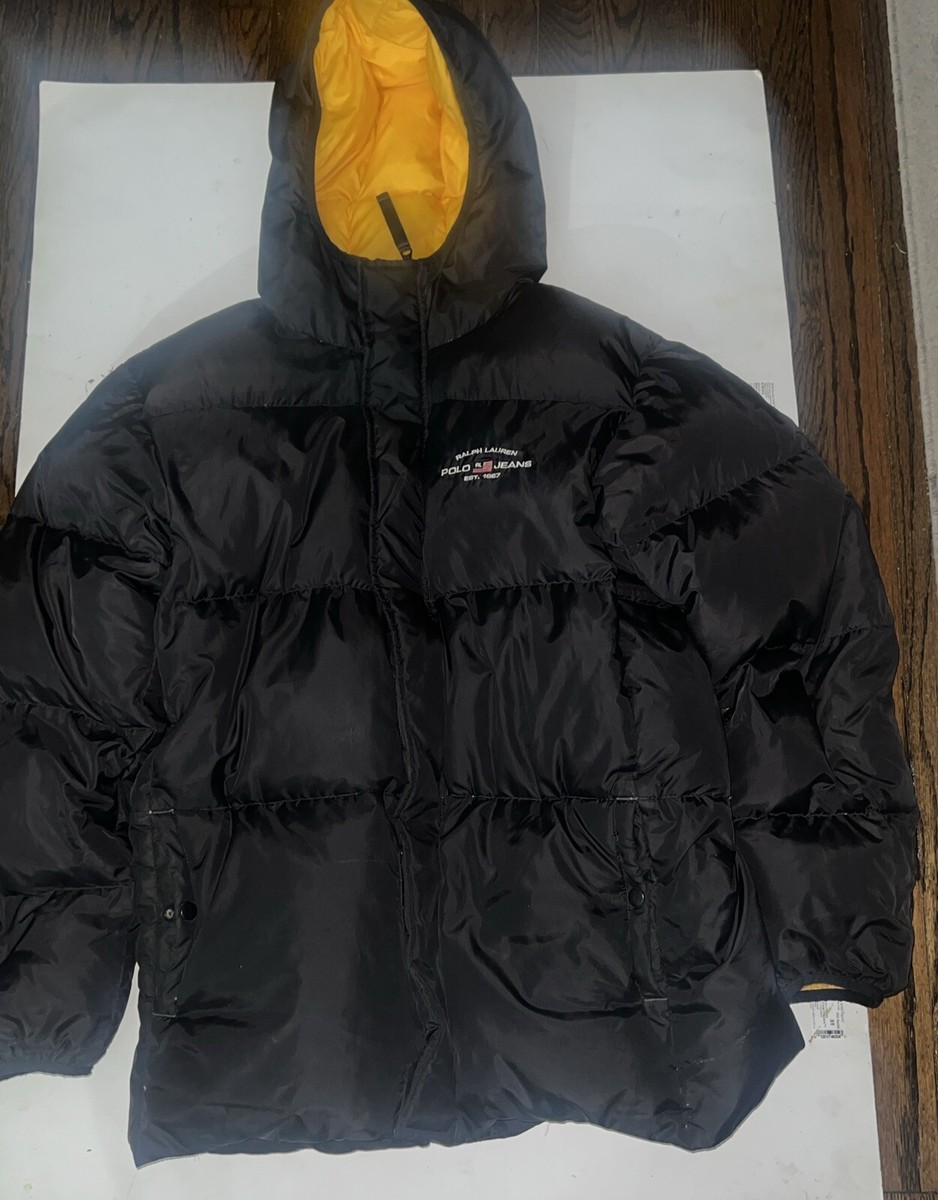 Polo Ralph Lauren Jeans Outerwear Goose Down Puffer Jacket Men's L