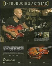 Mark Whitfield Ibanez Artstar Guitar Series pubblicità 8 x 11 stampa pubblicitaria