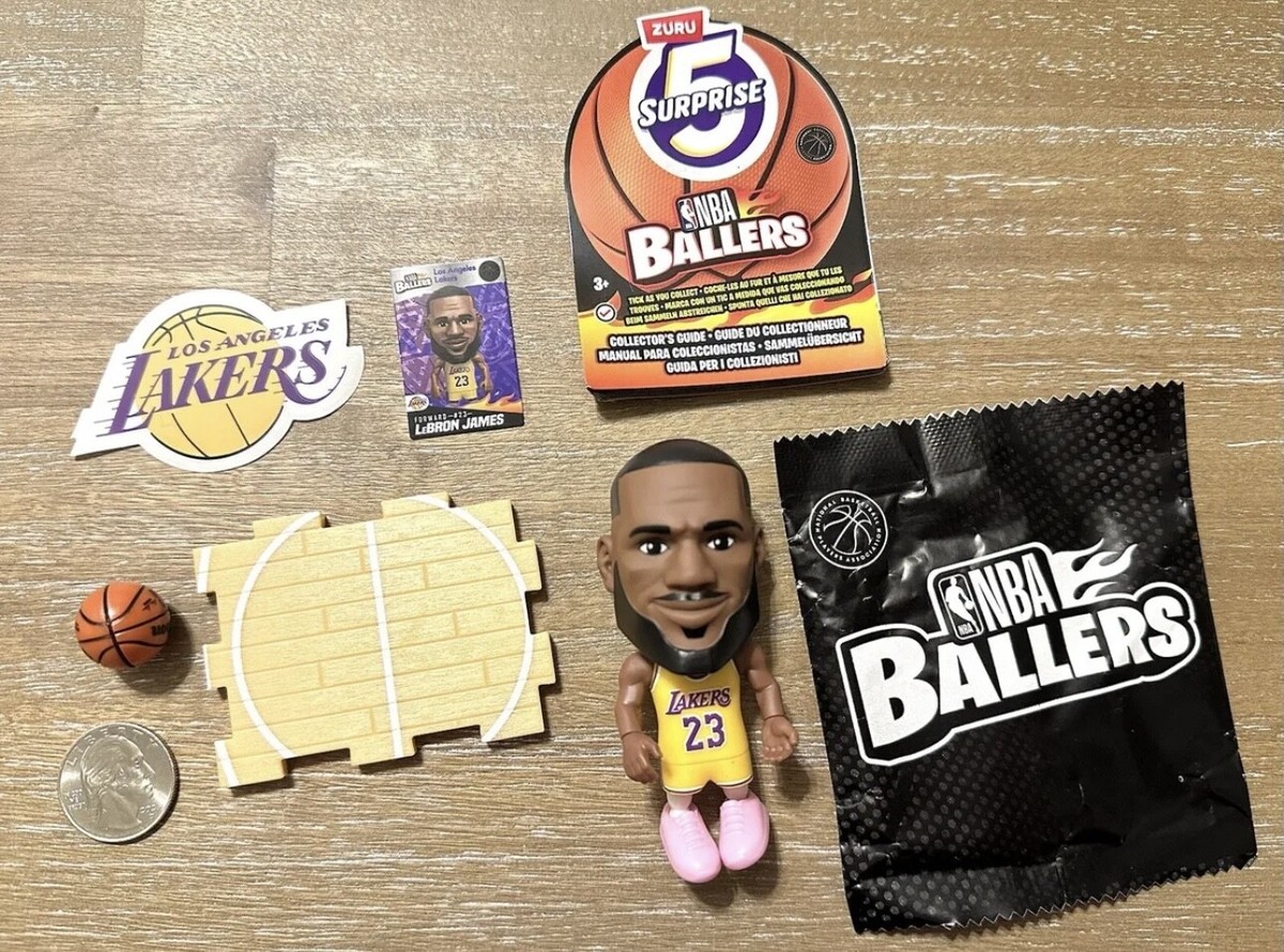 NEW 2023 Zuru 5 Surprise NBA Ballers Basketball Set YOU PICK