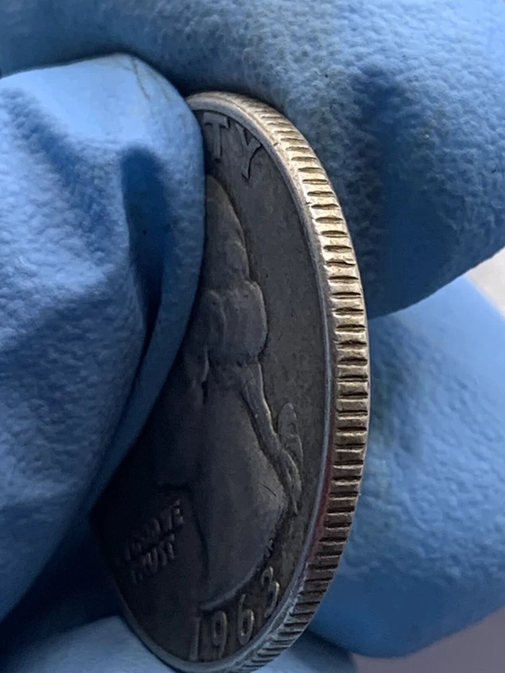 1963-D SILVER SILVER WASHINGTON QUARTER - NICE - Image 4 of 4