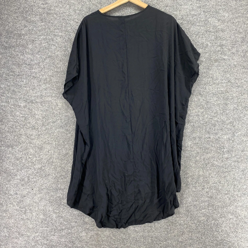 Camiseta Forever 21 Mujer S Pequeña Negra Cuello Redondo Manga Corta Pullover Informal Foto 2 de 4