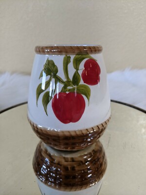 Vintage Alco Industries Kitchy Apple Planter Kitchy Cottagecore Farmhouse |  eBay