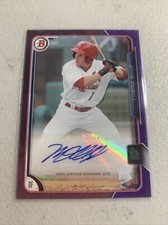 2015 Bowman Prospect Auto Purple Mike O’Neill