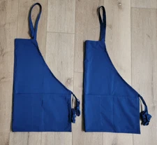 2 Aprons Blue Modified 3 Pocket Adjustable Multipurpose NEW