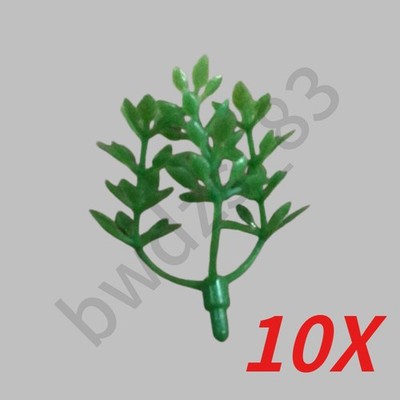 Mega Bloks Construx Green Grass Branch Accessories Building Model in Loose 10X