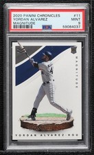 2020 Panini Chronicles Magnitude Purple /25 Yordan Alvarez #11 PSA 9 MINT 7qg
