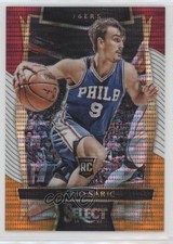 2016-17 Panini Select Concourse Tri-Color Prizm Dario Saric #82 Rookie RC 0c6